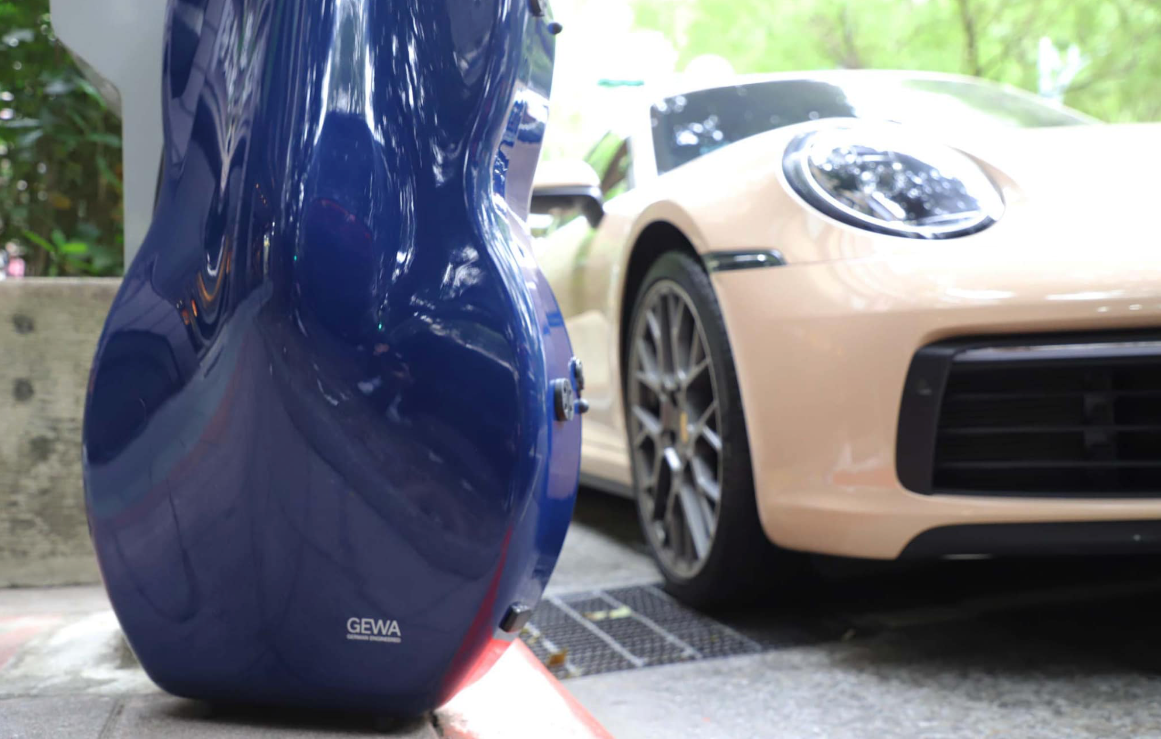 GEWA Carbon無邊框2.7kg大提琴盒 & JML全碳纖維2.4kg大提琴盒