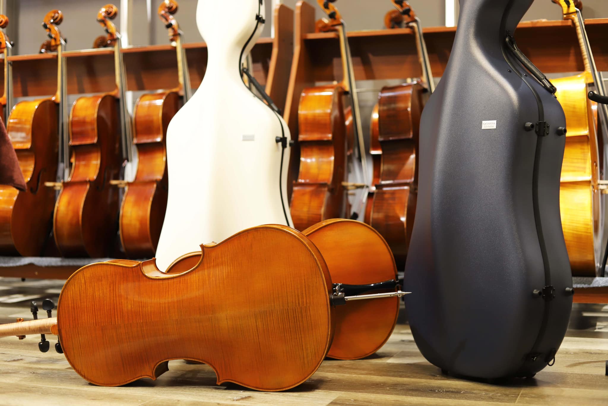 小尺寸3/4大提琴