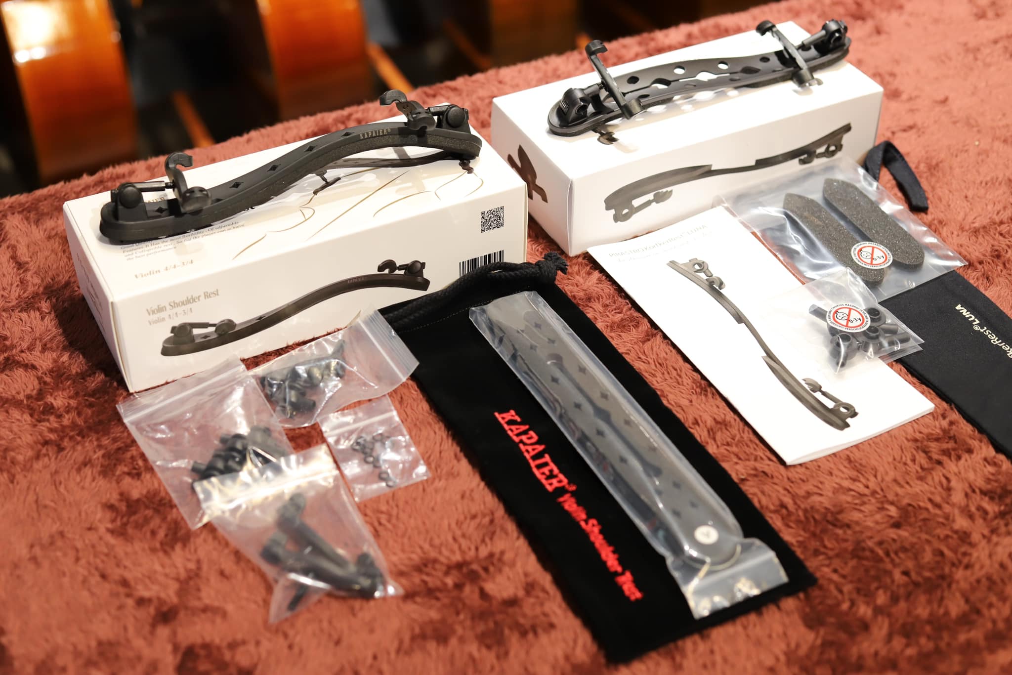 中國KPE NO.750與德國Pirastro Luna小提琴肩墊