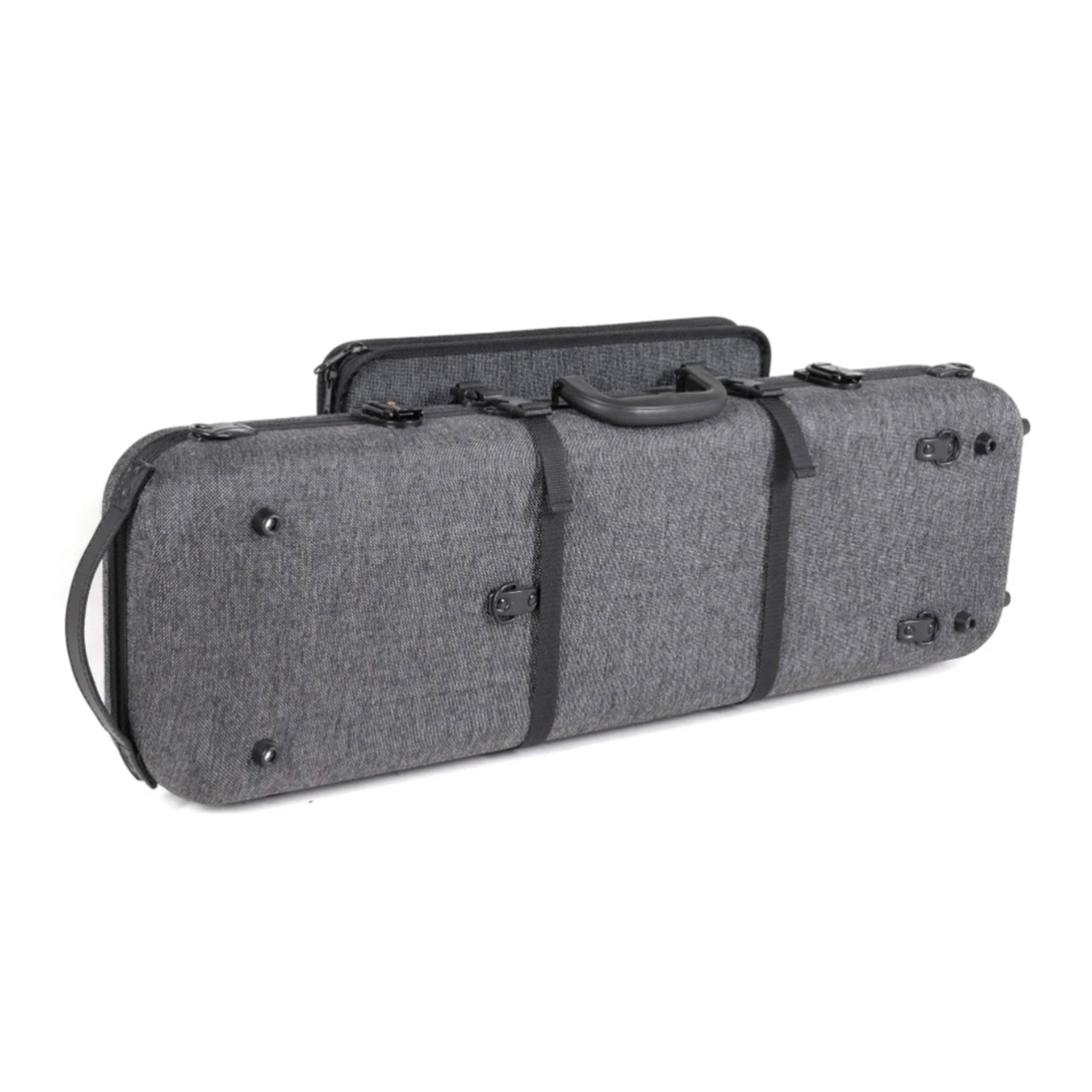 Gewa BIOS 亞麻材質布面 灰色 四方小提琴盒