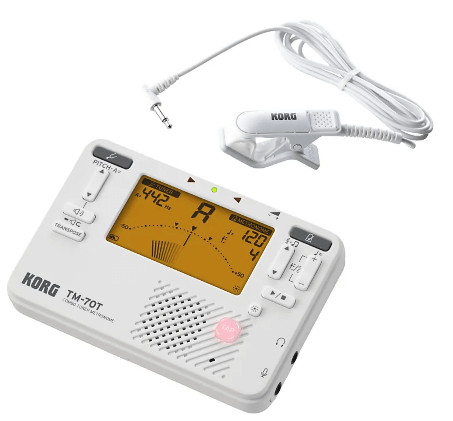日本KORG TM-70C 二合一調音器 節拍器