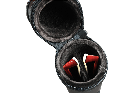 台灣Pedi 大/中/小提琴 通用款兩隻裝弓筒