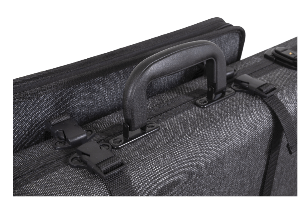 Gewa BIOS 亞麻材質布面 灰色 四方小提琴盒