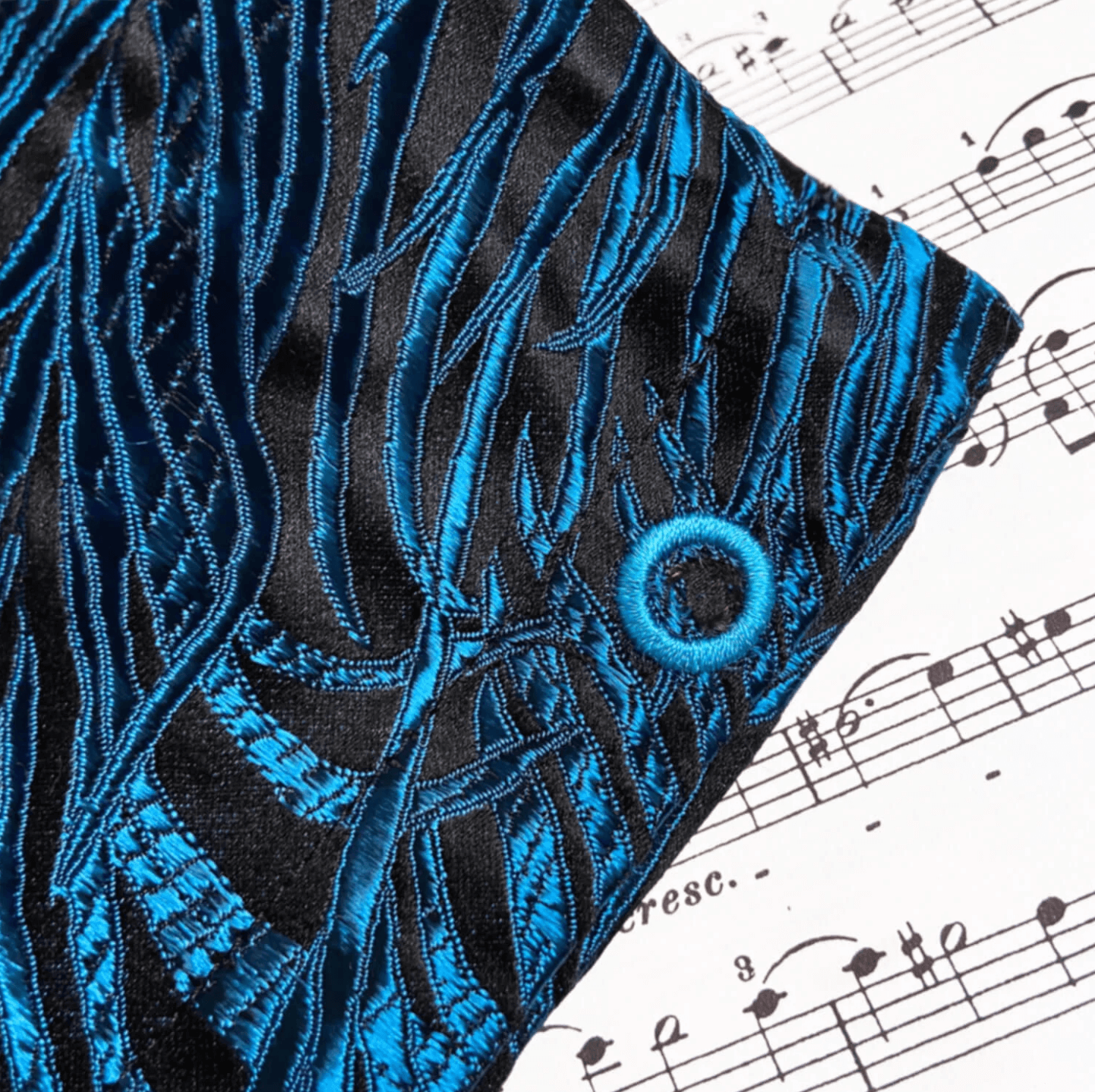 台灣我屋WoW 絲織錦緞小提琴袋-孔雀舞曲