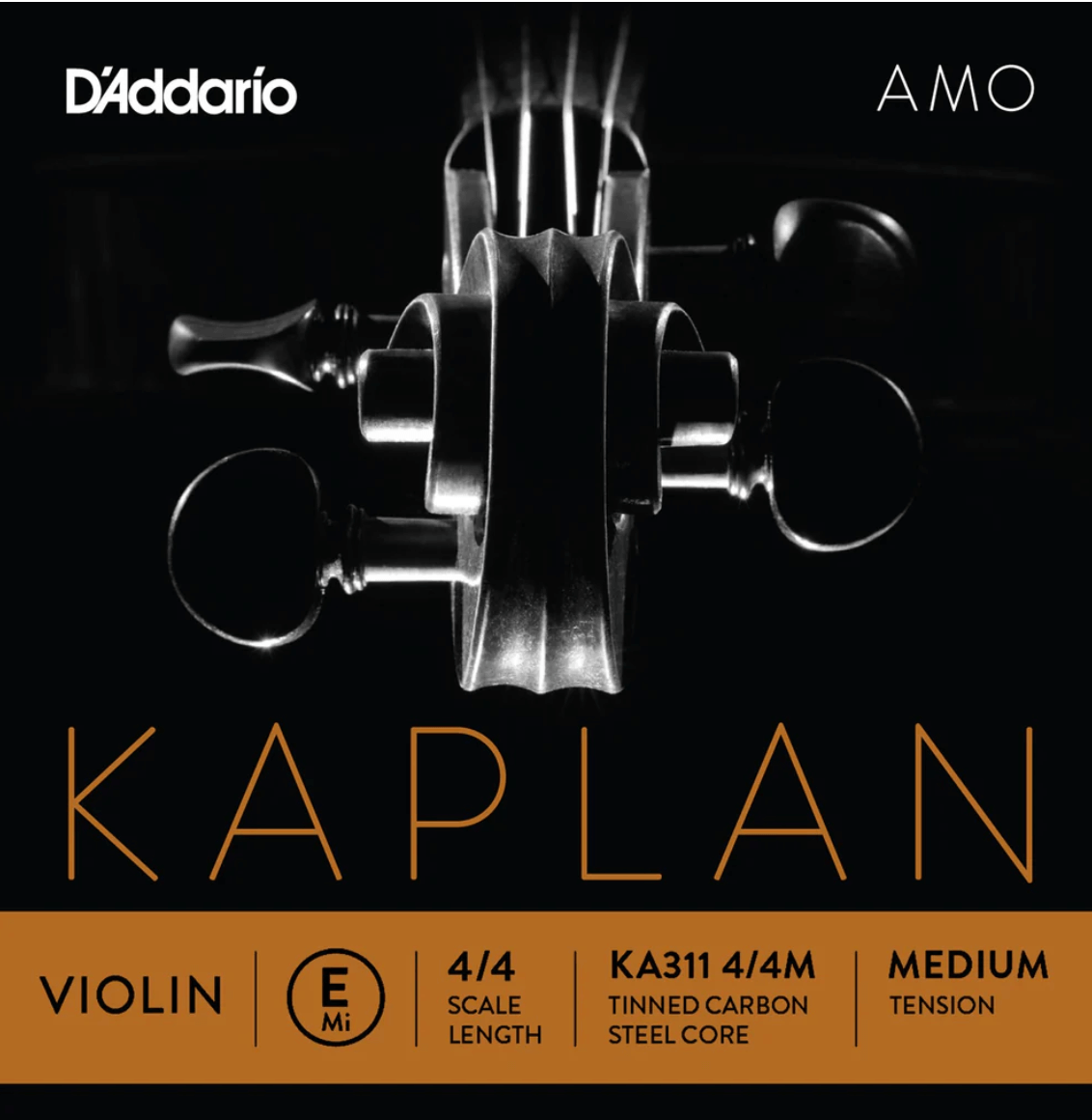 美國 D'Addario Kaplan 小提琴防哨/Amo/Vivo 單E弦