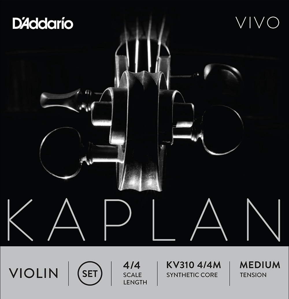 美國 D'Addario Kaplan KV310 Vivo 4/4小提琴套弦