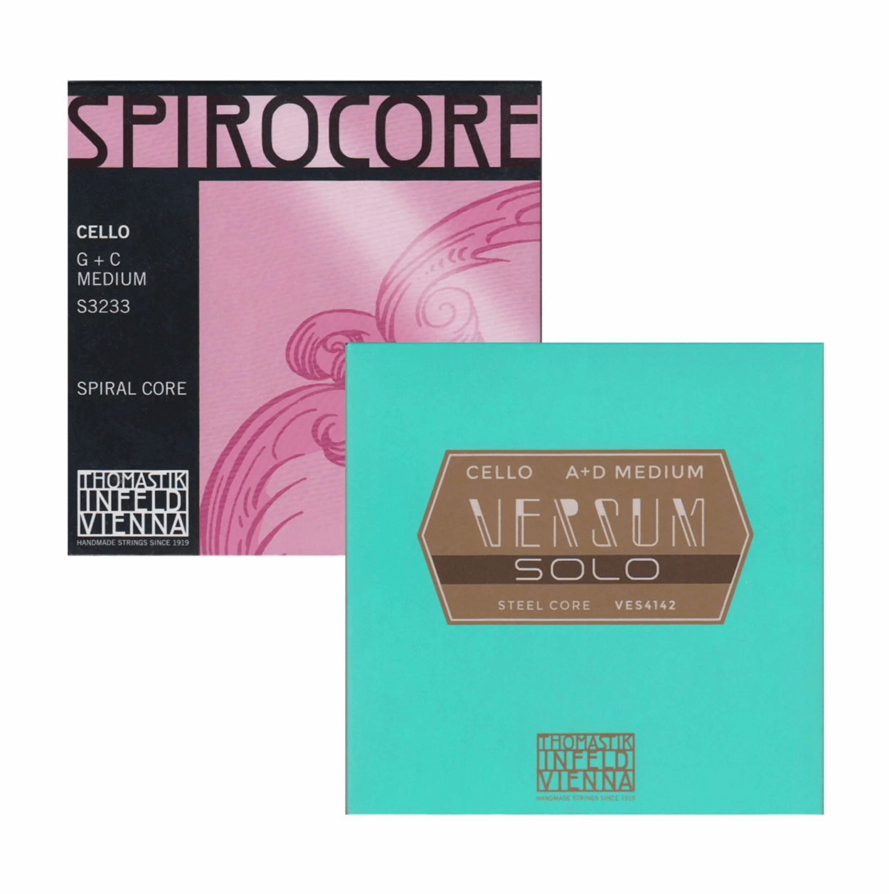 大提琴組合套弦 Thomastik VERSUM SOLO AD + Spirocore