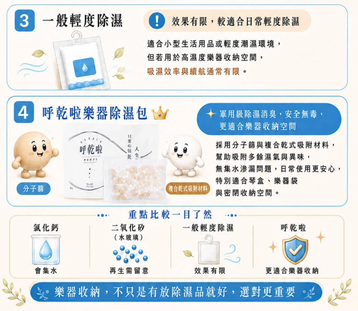呼乾啦|樂器除濕組