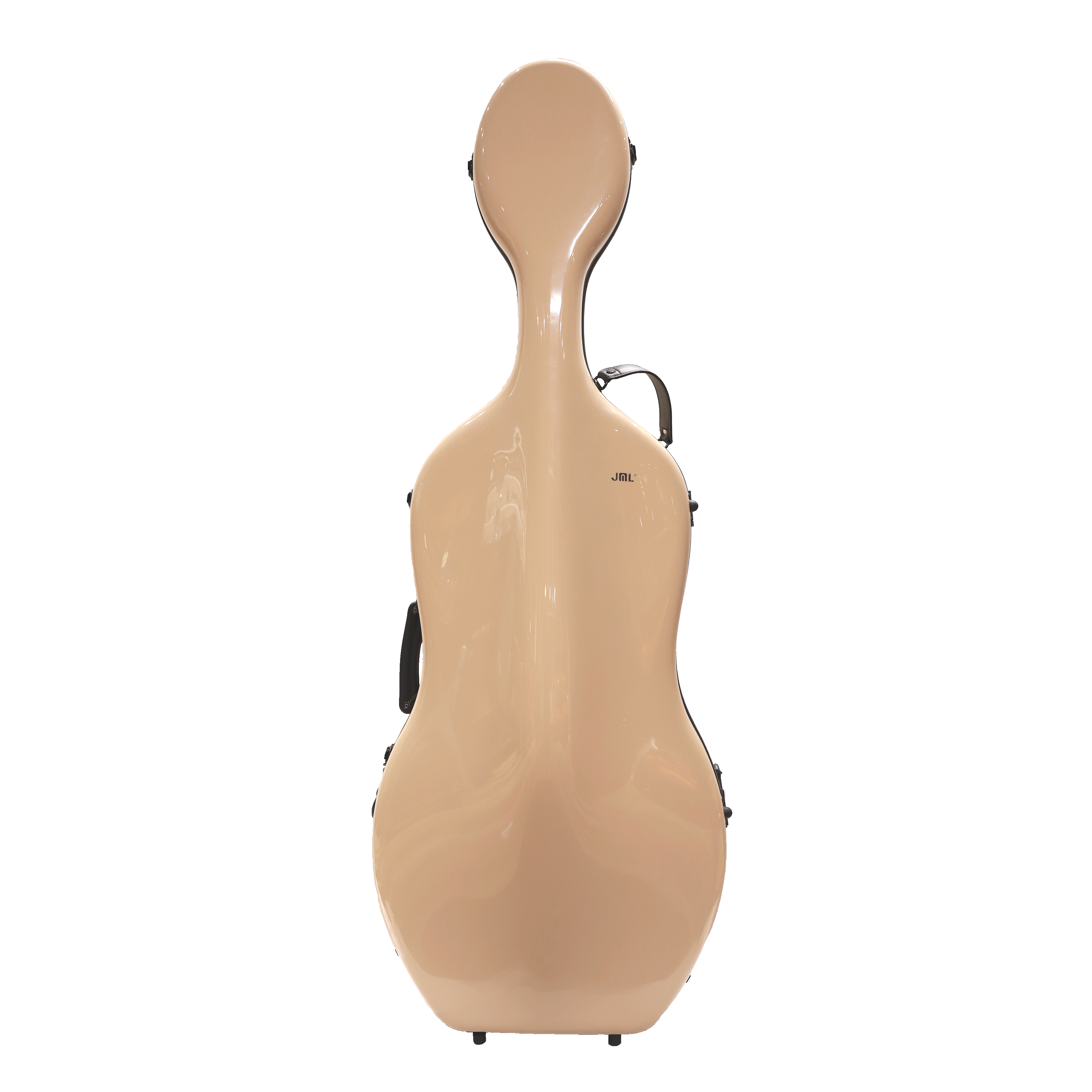 JML 3.3全碳纖維大提琴盒 亮面奶茶