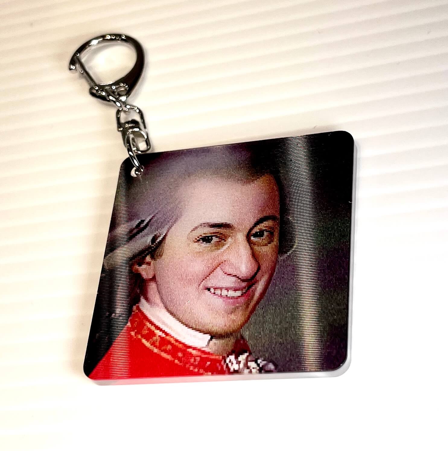 笑笑音樂家 × 3D 漸變幻影鑰匙圈吊飾