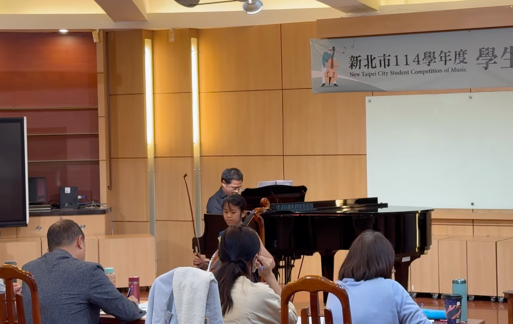 邱小妹新北市全國音樂比賽第 3 名🎉