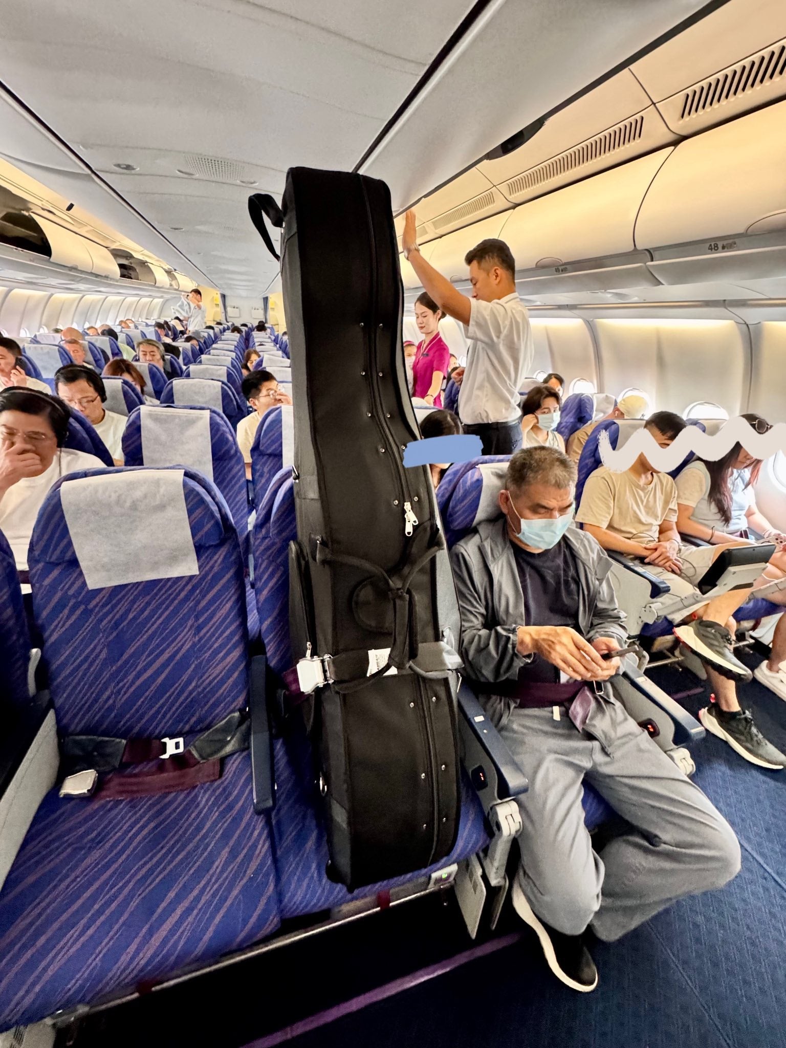 大提琴飛出國✈️佔位機票