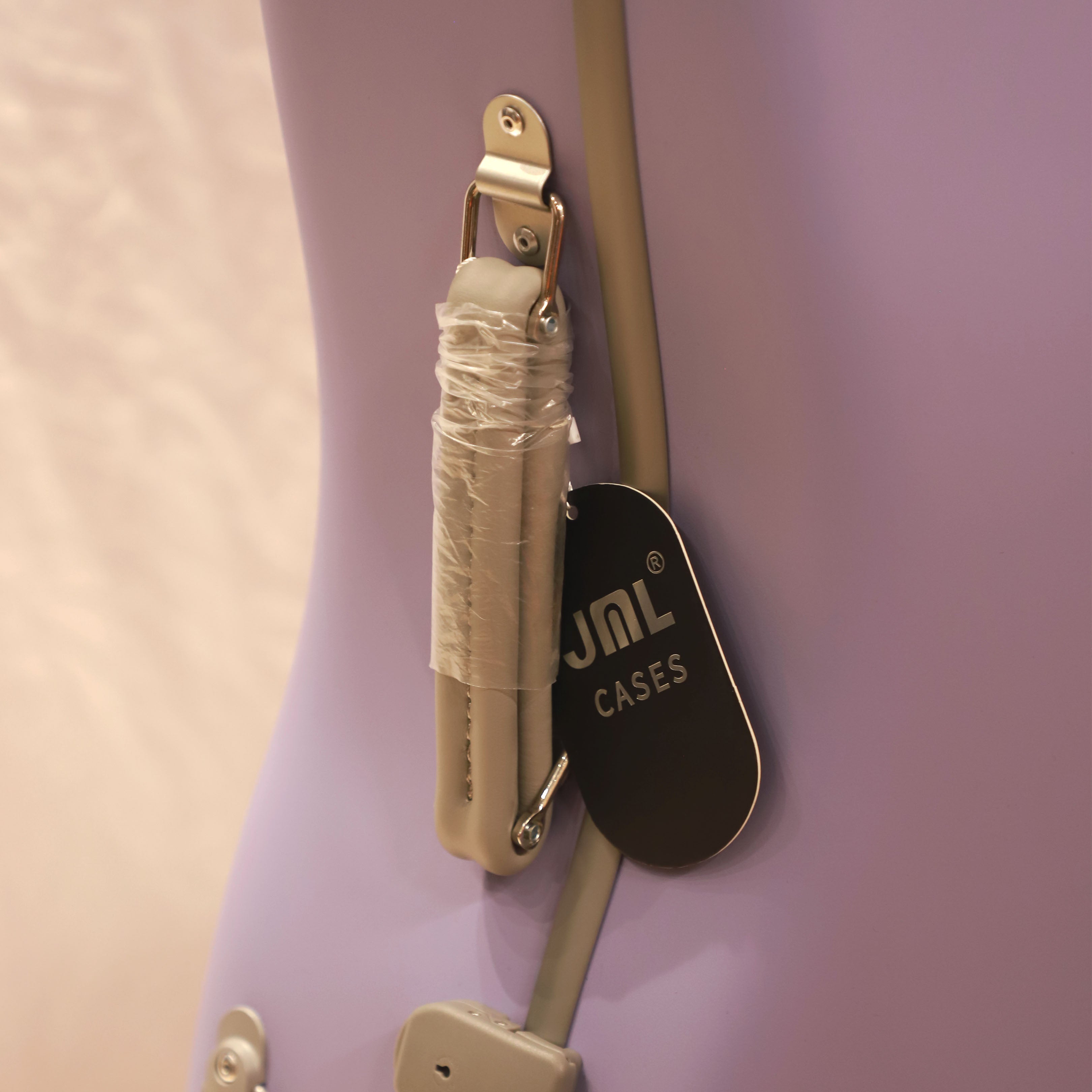 JML 2.6全碳纖維大提琴盒 亮面粉