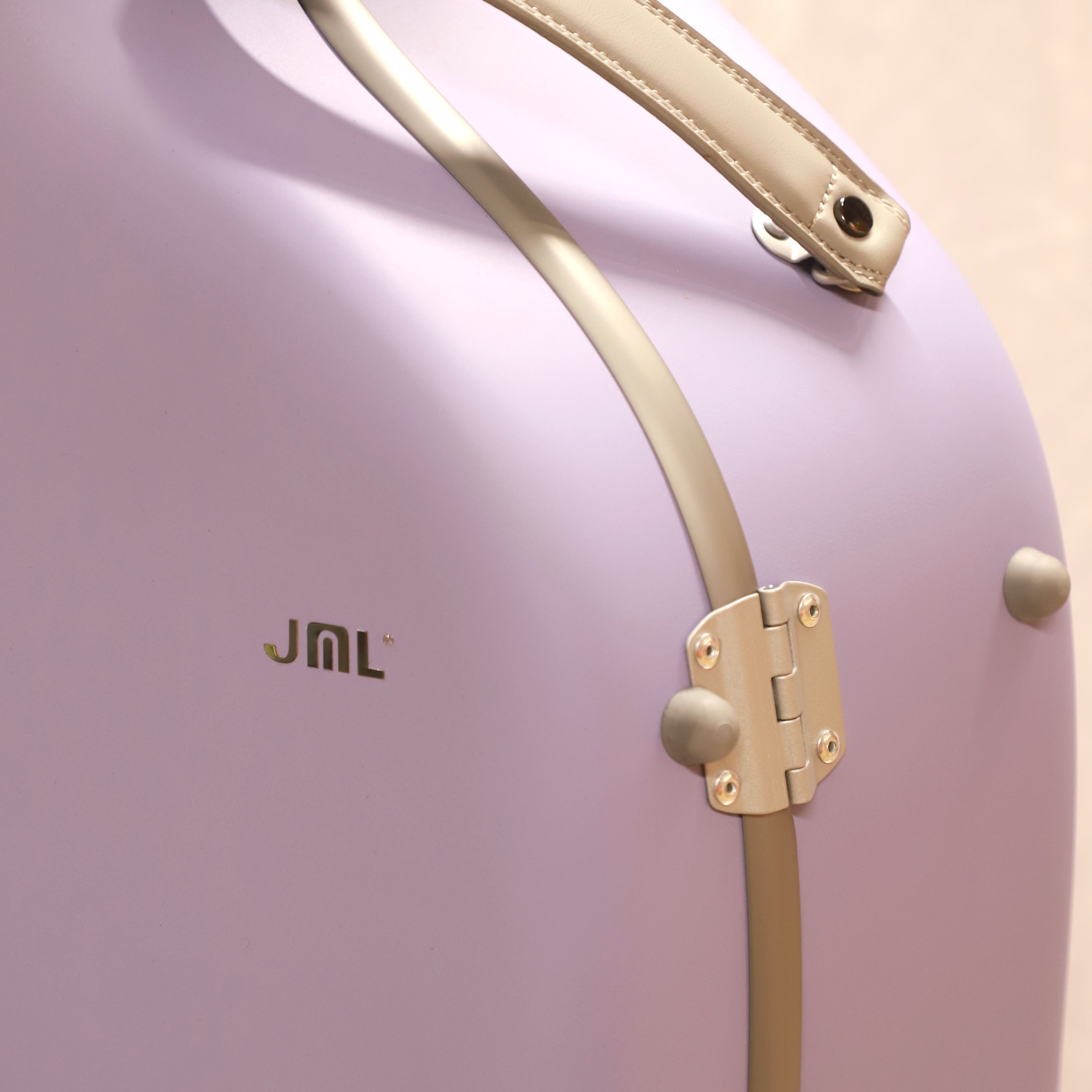 JML 2.6全碳纖維大提琴盒 亮面粉